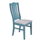 Tavolo da pranzo in legno stile Mid-Century con 4 sedie imbottite e panca