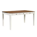 Tavolo da pranzo in legno stile Mid-Century con 4 sedie imbottite e panca
