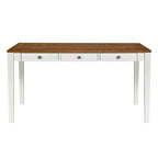 Tavolo da pranzo in legno stile Mid-Century con 4 sedie imbottite e panca