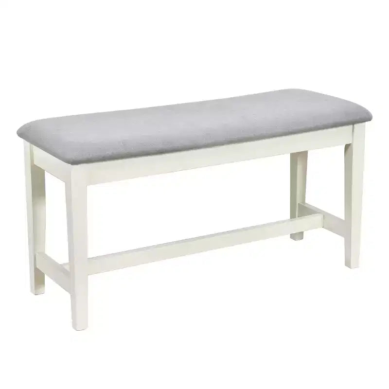 Tavolo da pranzo in legno stile Mid-Century con 4 sedie imbottite e panca