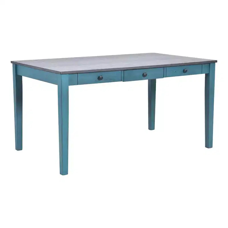 Tavolo da pranzo in legno stile Mid-Century con 4 sedie imbottite e panca