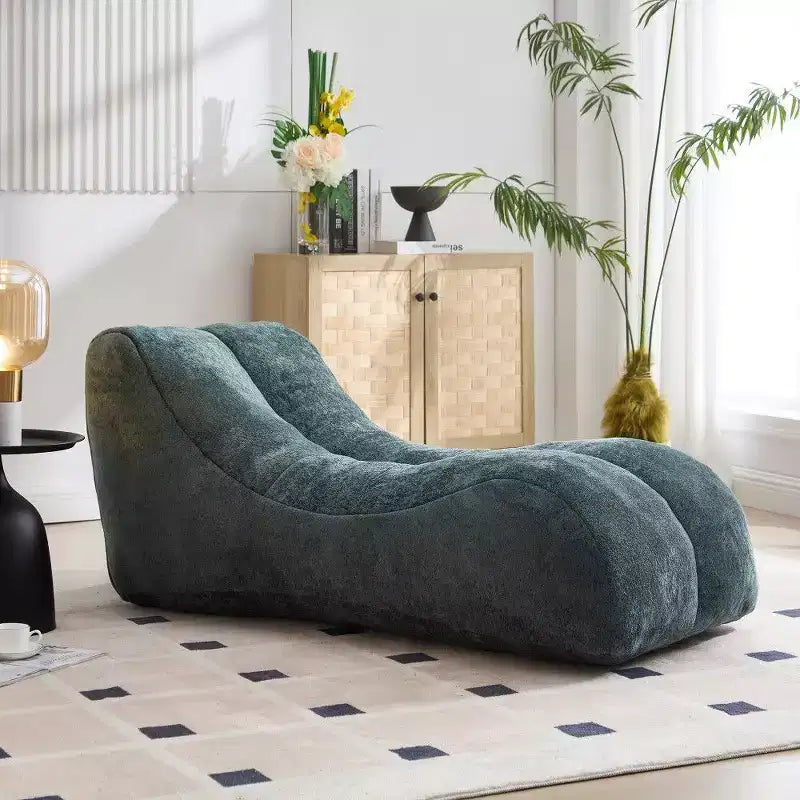 Poltrona Sacco da 150 cm, Poltrona Sacco con Fodera Ergonomica e Spugna ad Alta Elasticità, Divano da Terra Leggero per Soggiorno, Camera da Letto