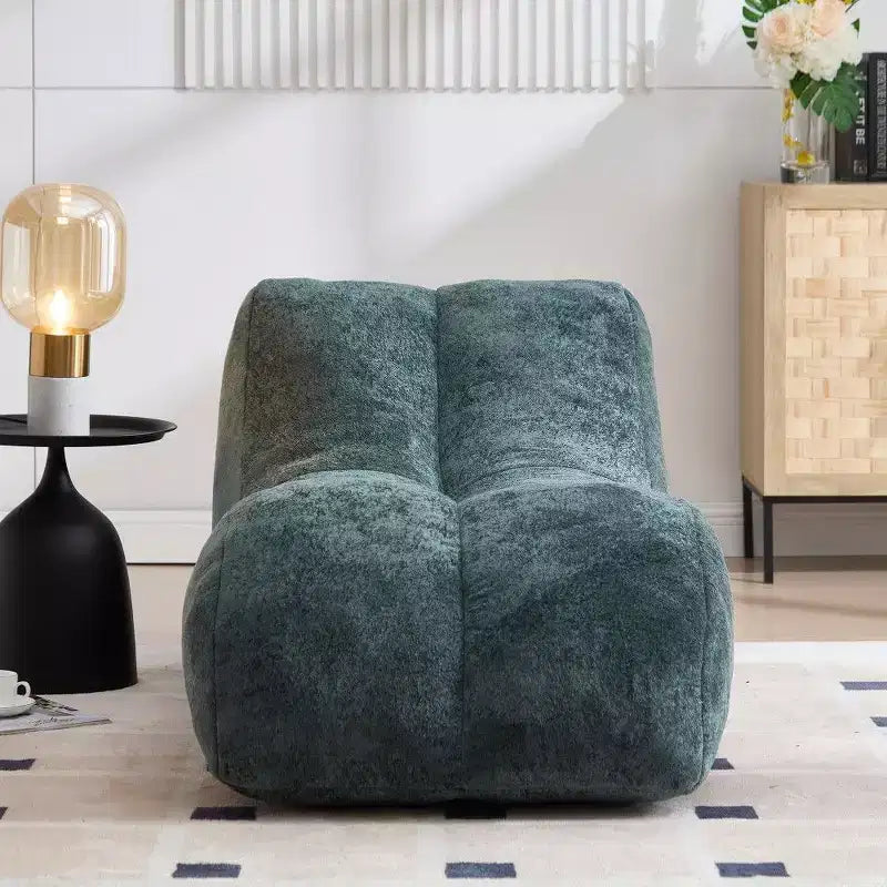 Poltrona Sacco da 150 cm, Poltrona Sacco con Fodera Ergonomica e Spugna ad Alta Elasticità, Divano da Terra Leggero per Soggiorno, Camera da Letto