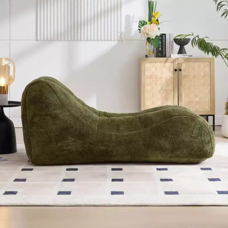 Poltrona Sacco da 150 cm, Poltrona Sacco con Fodera Ergonomica e Spugna ad Alta Elasticità, Divano da Terra Leggero per Soggiorno, Camera da Letto