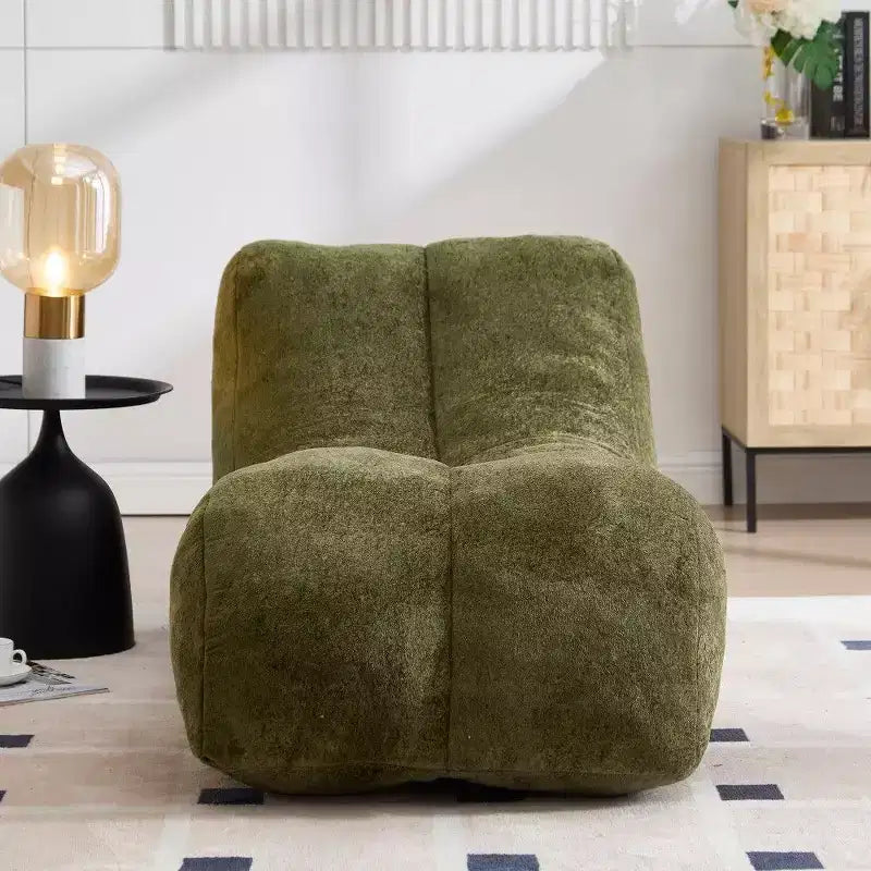 Poltrona Sacco da 150 cm, Poltrona Sacco con Fodera Ergonomica e Spugna ad Alta Elasticità, Divano da Terra Leggero per Soggiorno, Camera da Letto