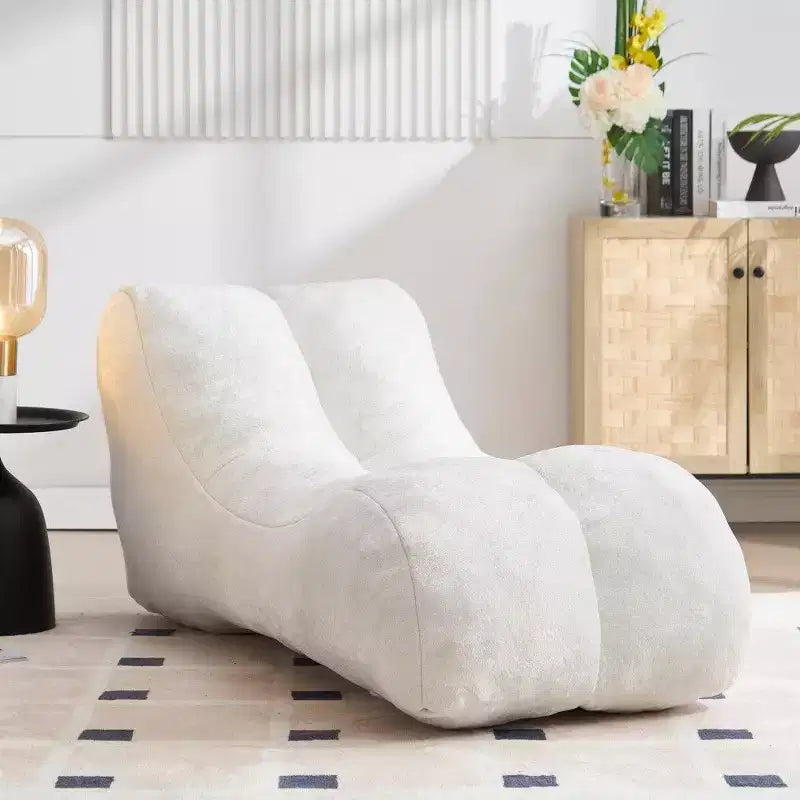 Poltrona Sacco da 150 cm, Poltrona Sacco con Fodera Ergonomica e Spugna ad Alta Elasticità, Divano da Terra Leggero per Soggiorno, Camera da Letto