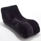 Poltrona Sacco da 150 cm, Poltrona Sacco con Fodera Ergonomica e Spugna ad Alta Elasticità, Divano da Terra Leggero per Soggiorno, Camera da Letto