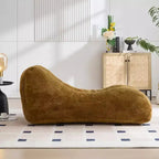 Poltrona Sacco da 150 cm, Poltrona Sacco con Fodera Ergonomica e Spugna ad Alta Elasticità, Divano da Terra Leggero per Soggiorno, Camera da Letto