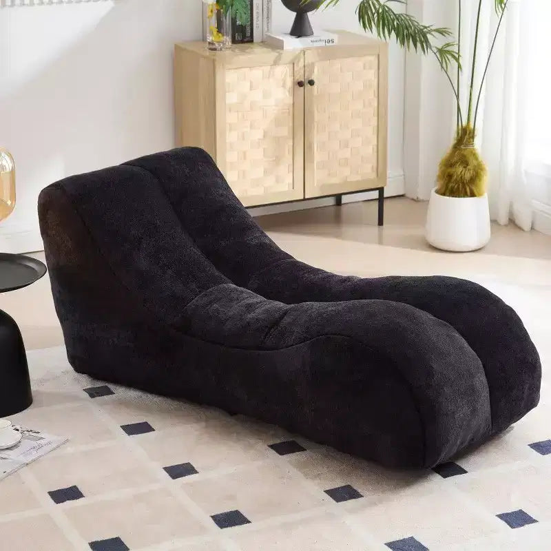 Poltrona Sacco da 150 cm, Poltrona Sacco con Fodera Ergonomica e Spugna ad Alta Elasticità, Divano da Terra Leggero per Soggiorno, Camera da Letto
