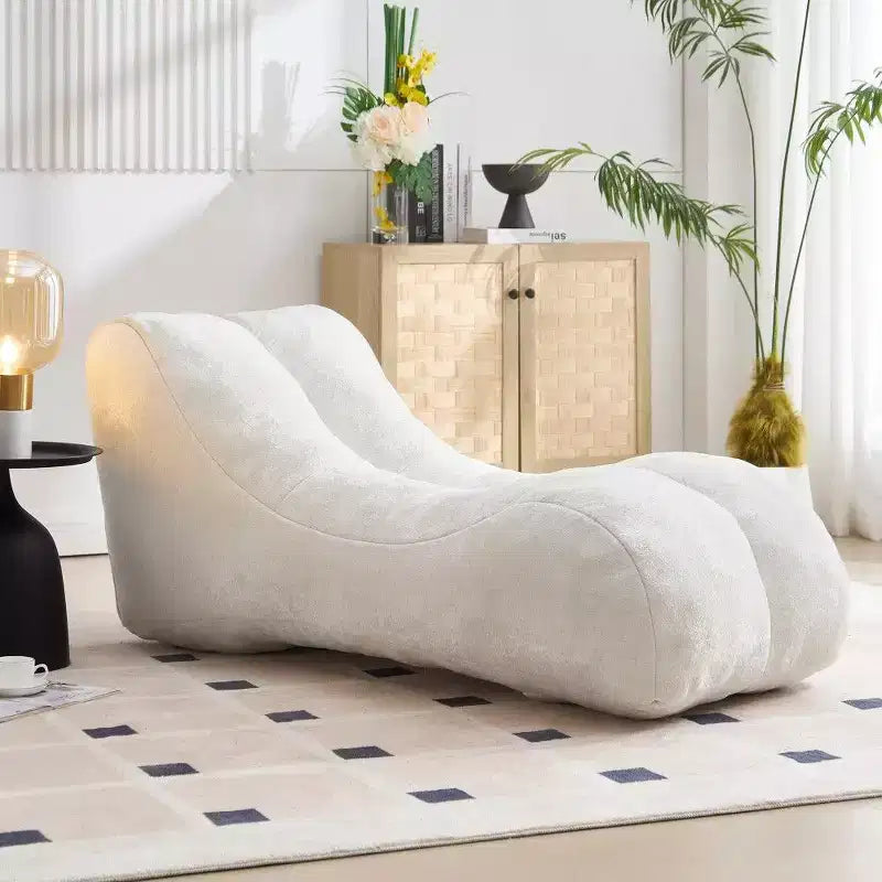 Poltrona Sacco da 150 cm, Poltrona Sacco con Fodera Ergonomica e Spugna ad Alta Elasticità, Divano da Terra Leggero per Soggiorno, Camera da Letto