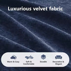 Tessuto in morbido velluto a forma di L, spugna inferiore ad alta densità 32D, design ergonomico inferiore, design antiscivolo, pouf mobile