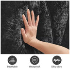 Tessuto in morbido velluto a forma di L, spugna inferiore ad alta densità 32D, design ergonomico inferiore, design antiscivolo, pouf mobile