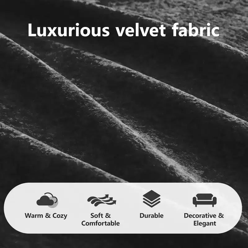 Tessuto in morbido velluto a forma di L, spugna inferiore ad alta densità 32D, design ergonomico inferiore, design antiscivolo, pouf mobile