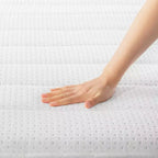 Materasso Ibrido in Memory Foam a Molle Insacchettate da 10 Pollici al Tè Verde
