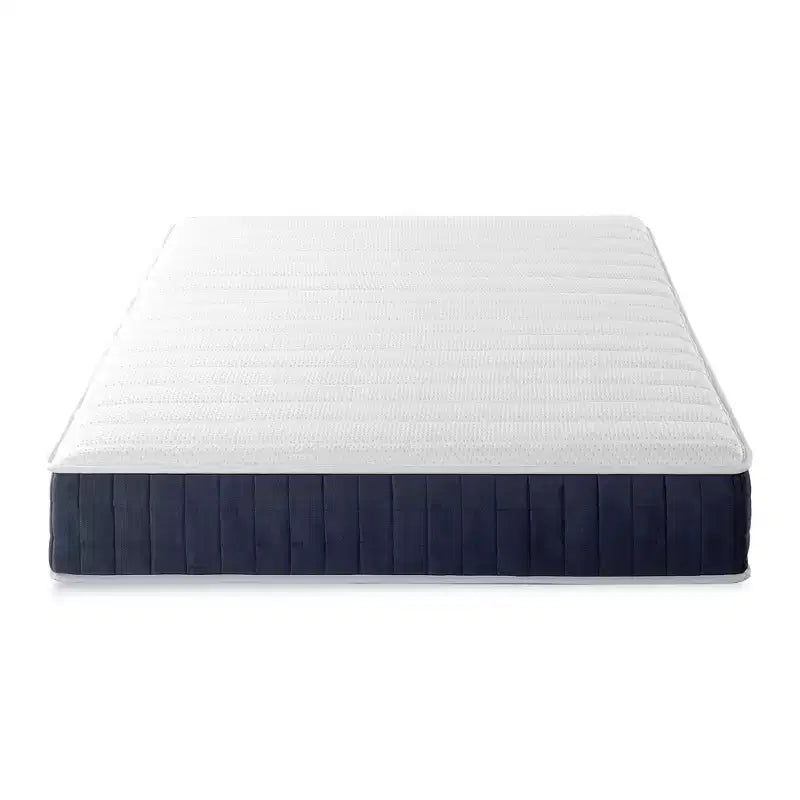 Materasso Ibrido in Memory Foam a Molle Insacchettate da 10 Pollici al Tè Verde