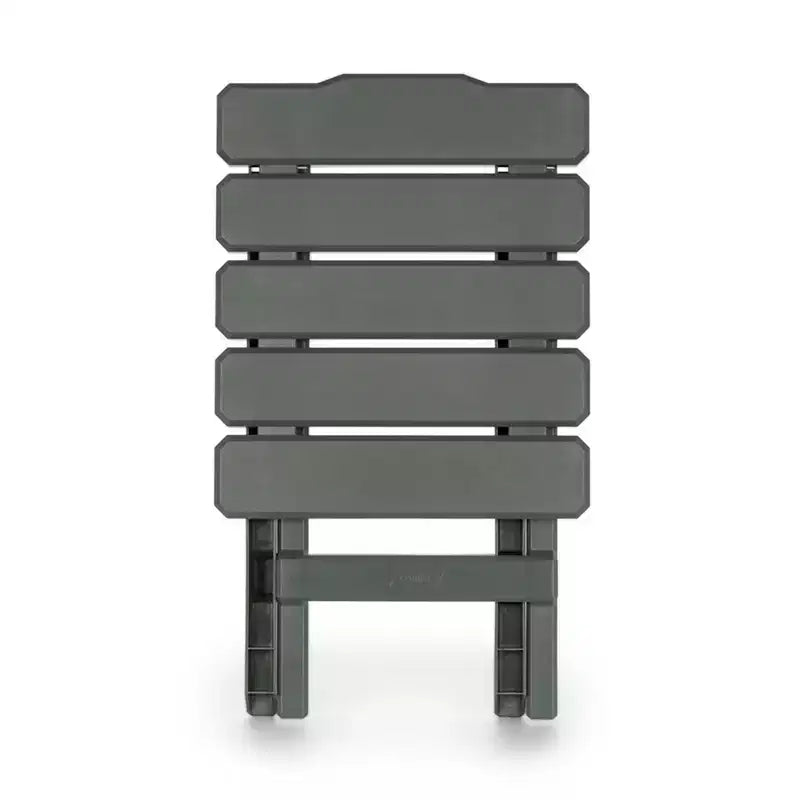 Tavolino Pieghevole Portatile da Campeggio, Piccolo, Resistente alle Intemperie e alla Ruggine, in Plastica Durevole, per Interni ed Esterni, Salvia (Confezione da 2)
